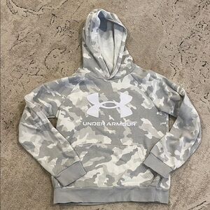 Under Armour Light Gray Camo Hoodie